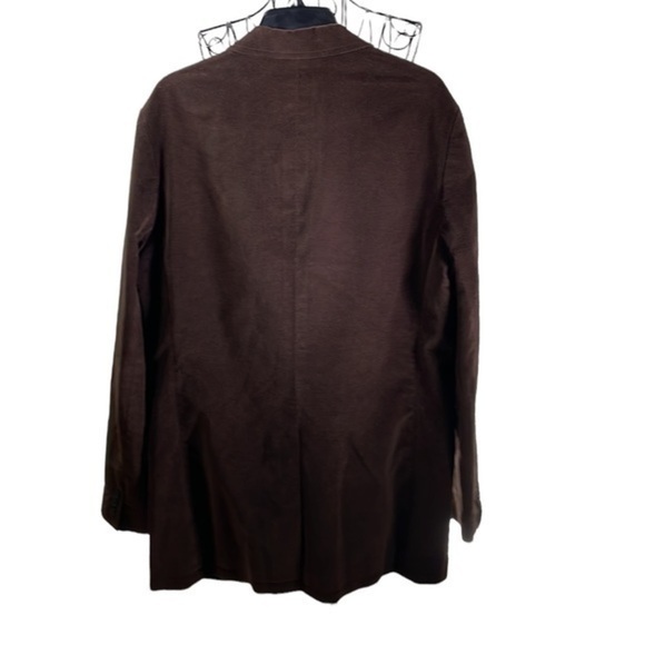 GAP | Chocolate Brown Velour Blazer - 42R - Picture 2 of 6